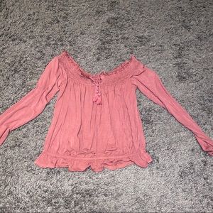 Off shoulder blouse